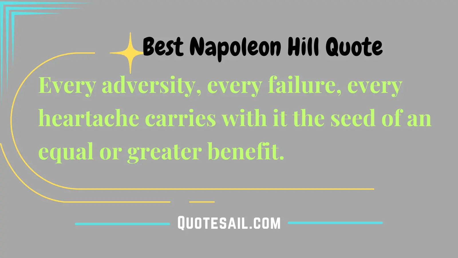 Best Napoleon Hill Quotes