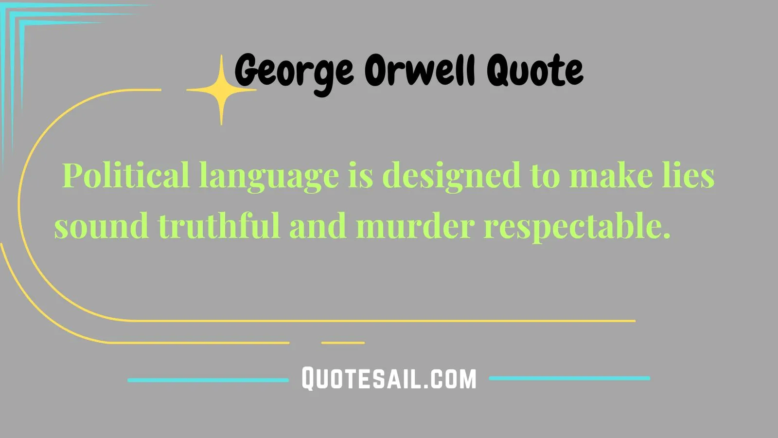 George Orwell Quote