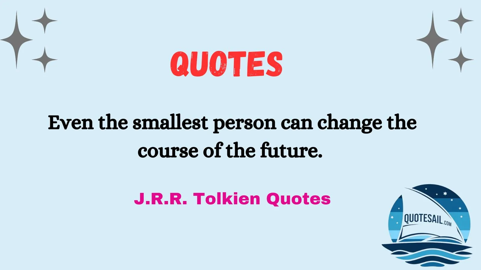JRR Tolkien Quote