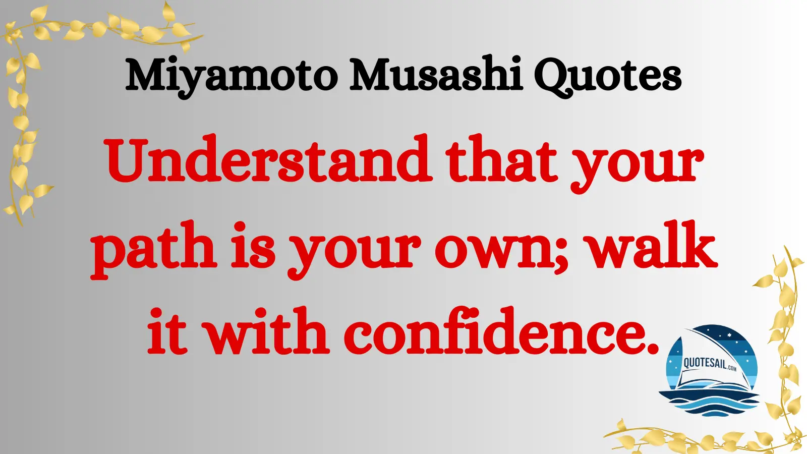 Miyamoto Musashi Quotes