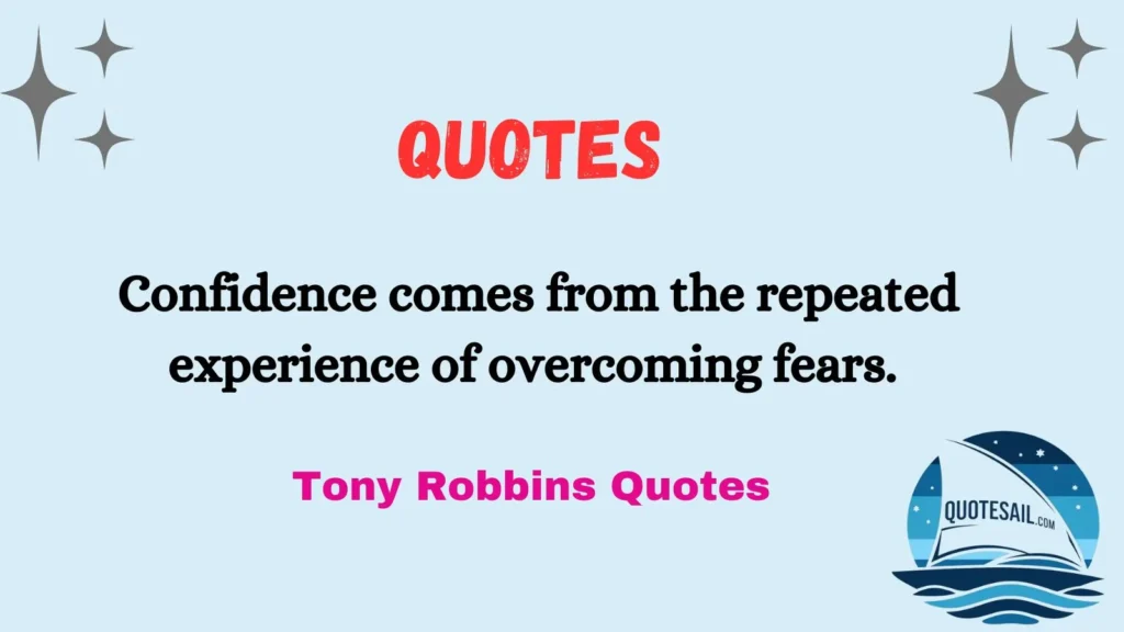 Robbins Quotes on Confidence